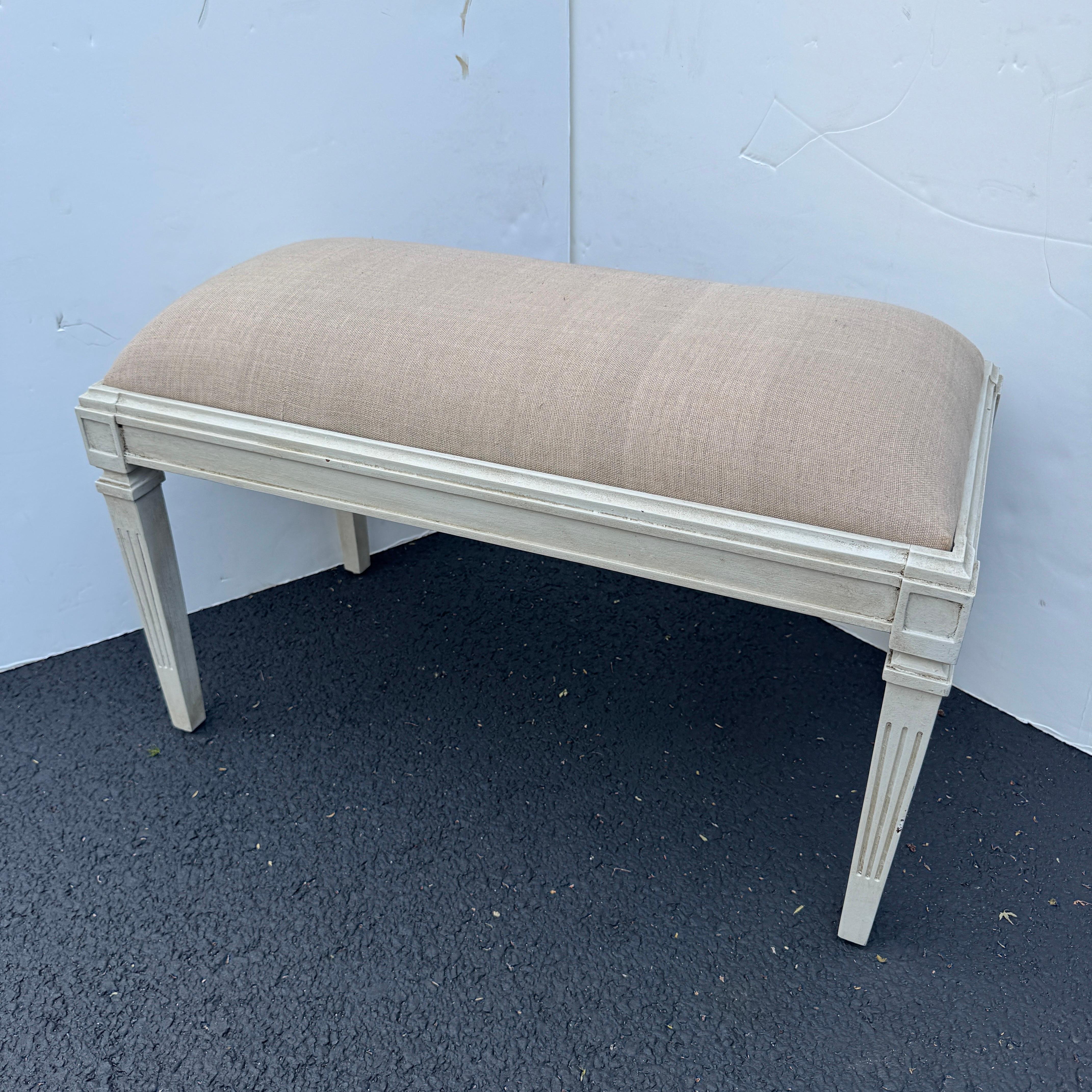antique swedish bench