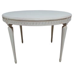 Swedish Gustavian Style Round Table