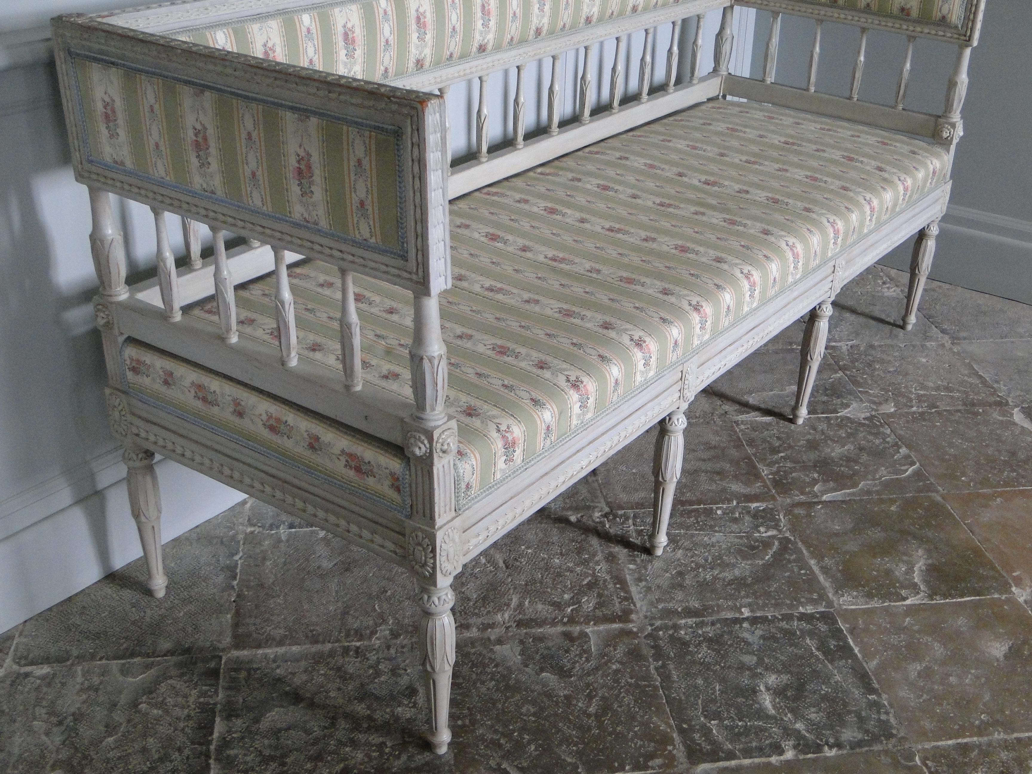 Swedish, Gustavian Style, sofa 19th century in a very good condition.