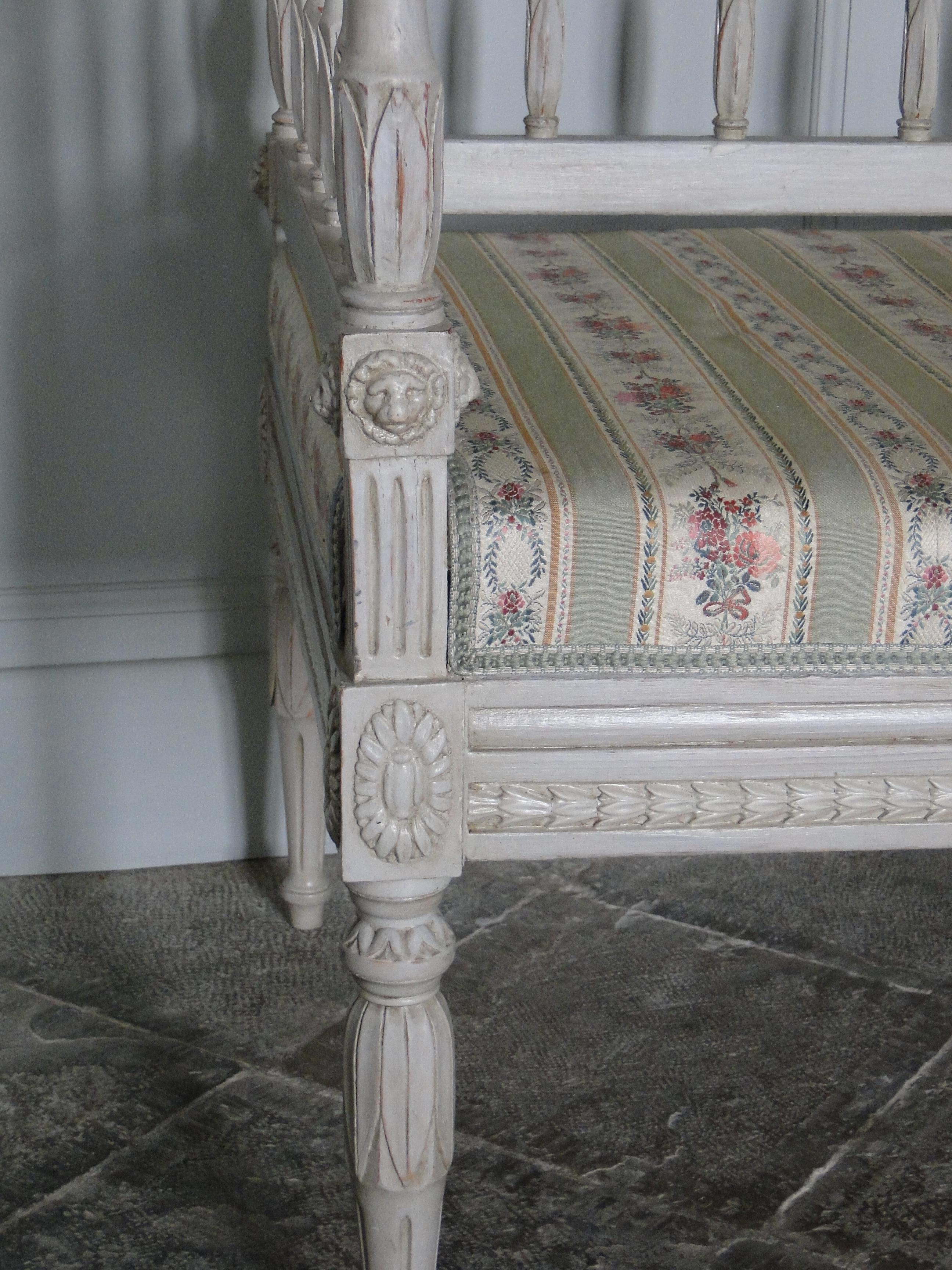 Swedish, Gustavian Style Sofa, 19th Century For Sale 2