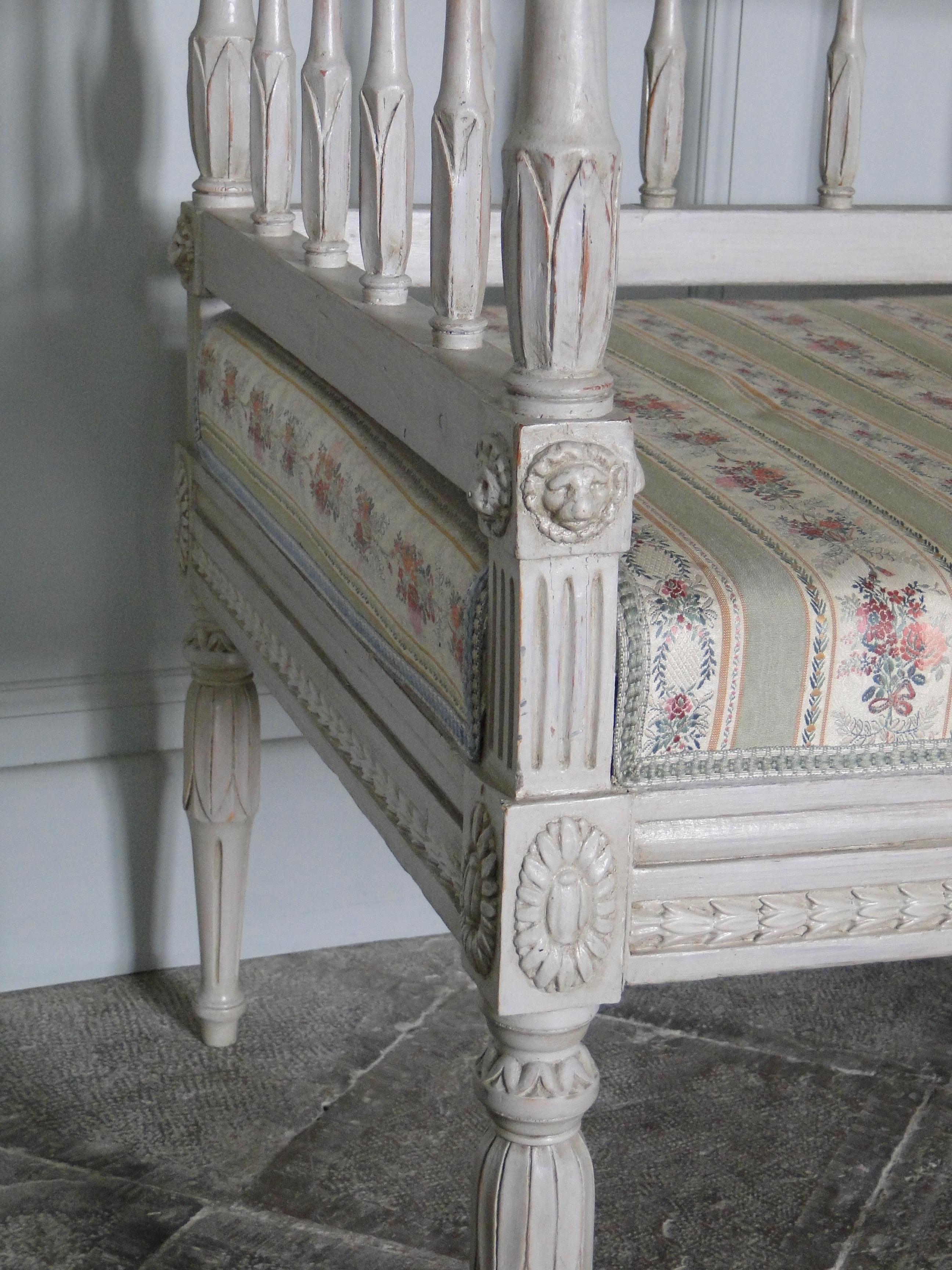 Swedish, Gustavian Style Sofa, 19th Century For Sale 3