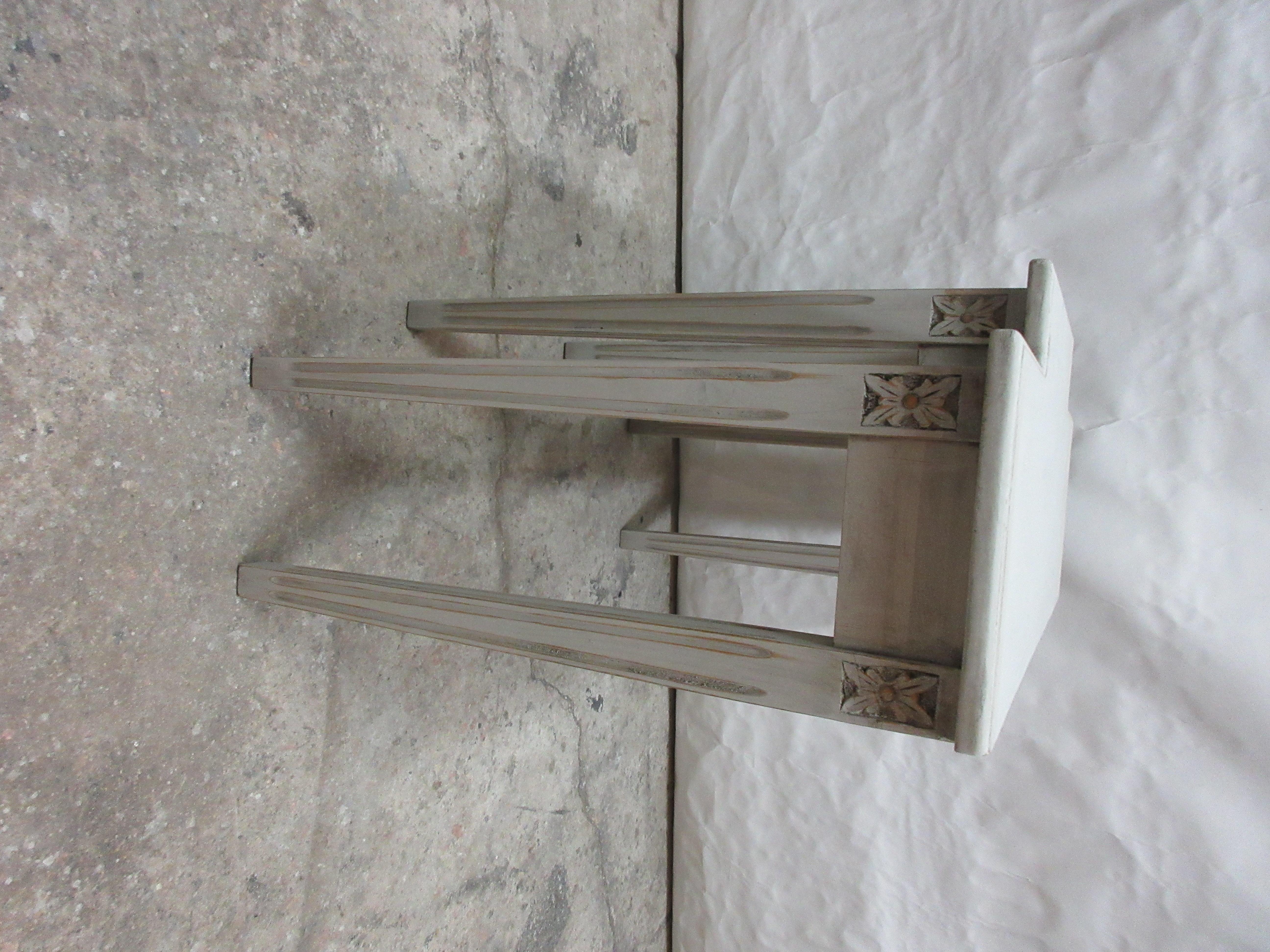 Wood Swedish Gustavian Style Table For Sale