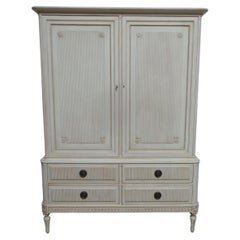 Swedish Gustavian Style Wardrobe