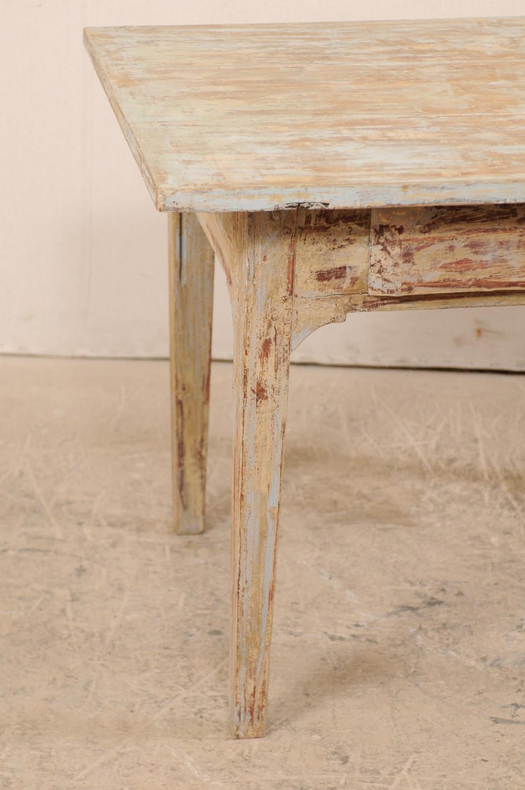 Swedish Gustavian Table, 19th Century 1