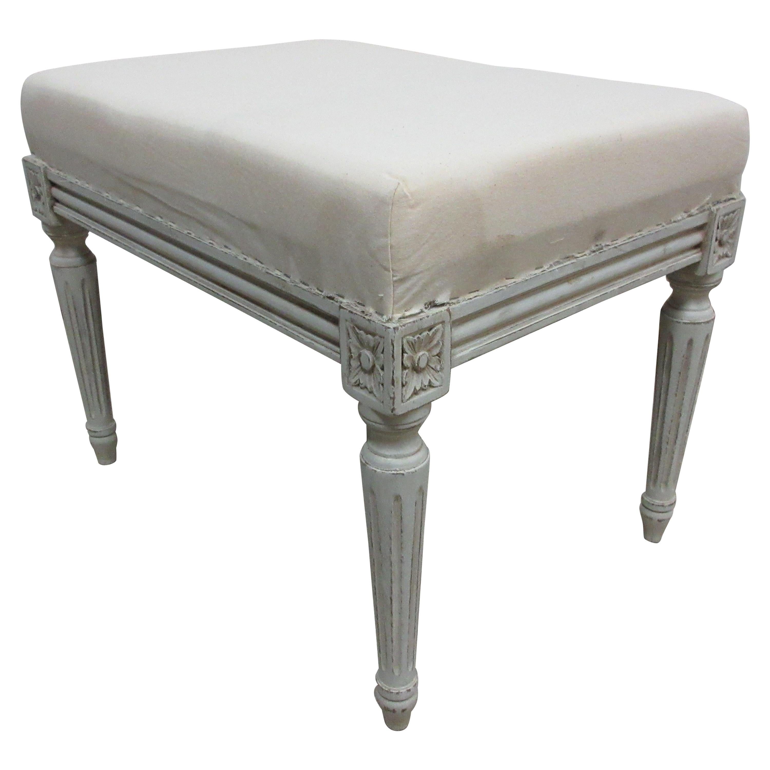 Swedish Gustavian Taburett