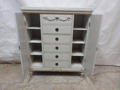 Swedish Gustavian Tall Chest Cabinet