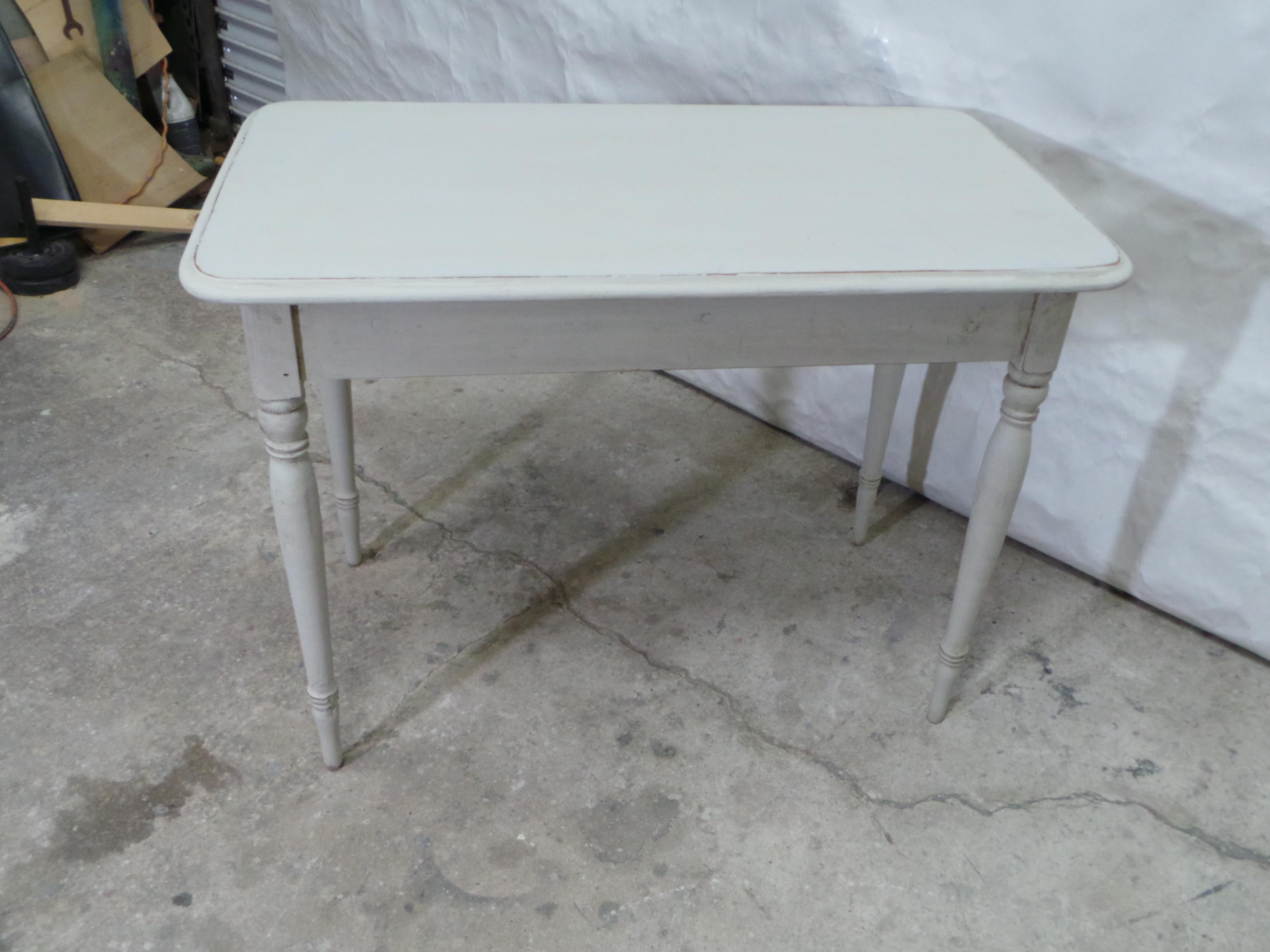 Swedish Gustavian Unique Scalloped Desk For Sale 7