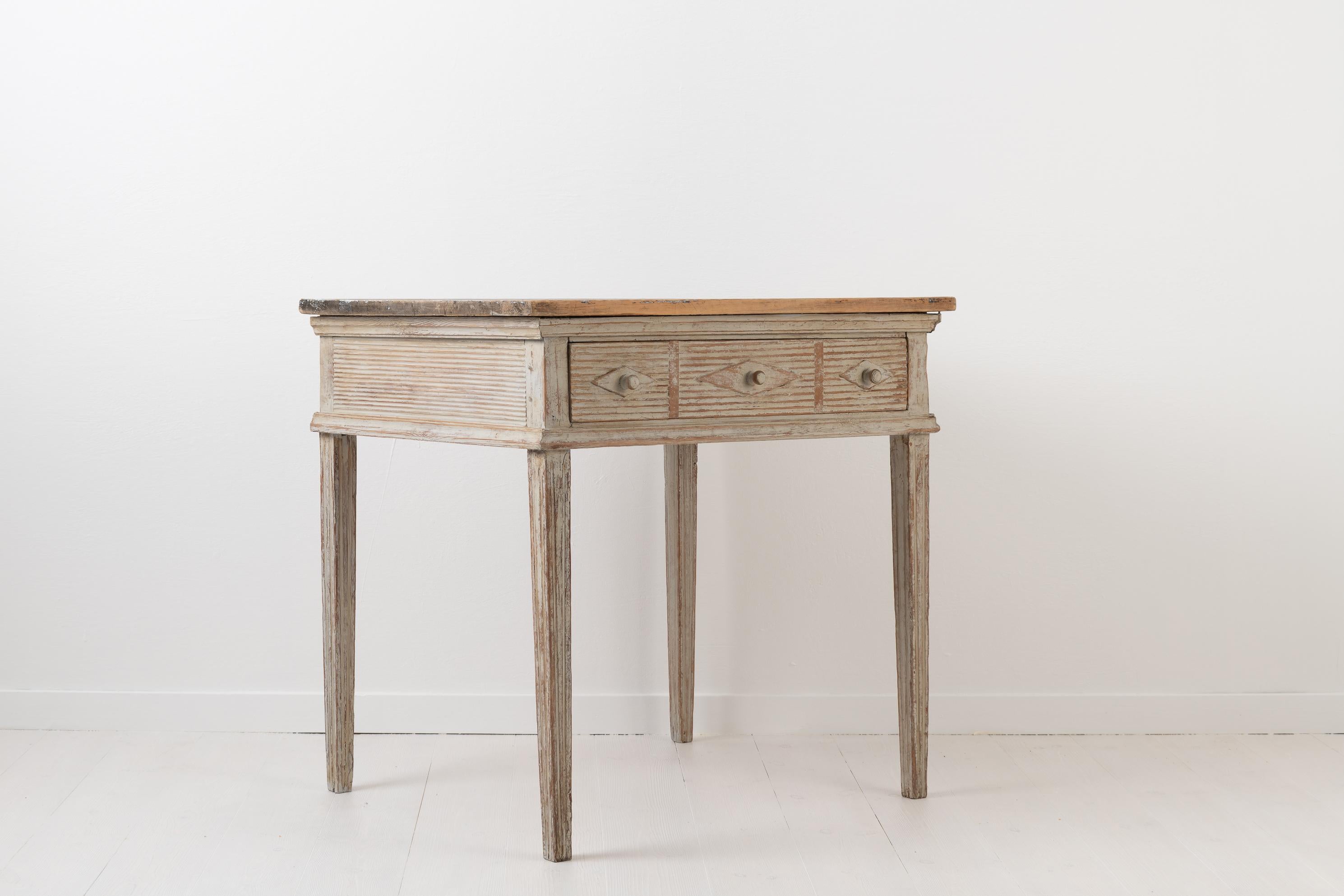 18th Century Swedish Gustavian Wall Table from 1790
