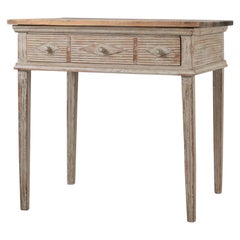 Swedish Gustavian Wall Table from 1790