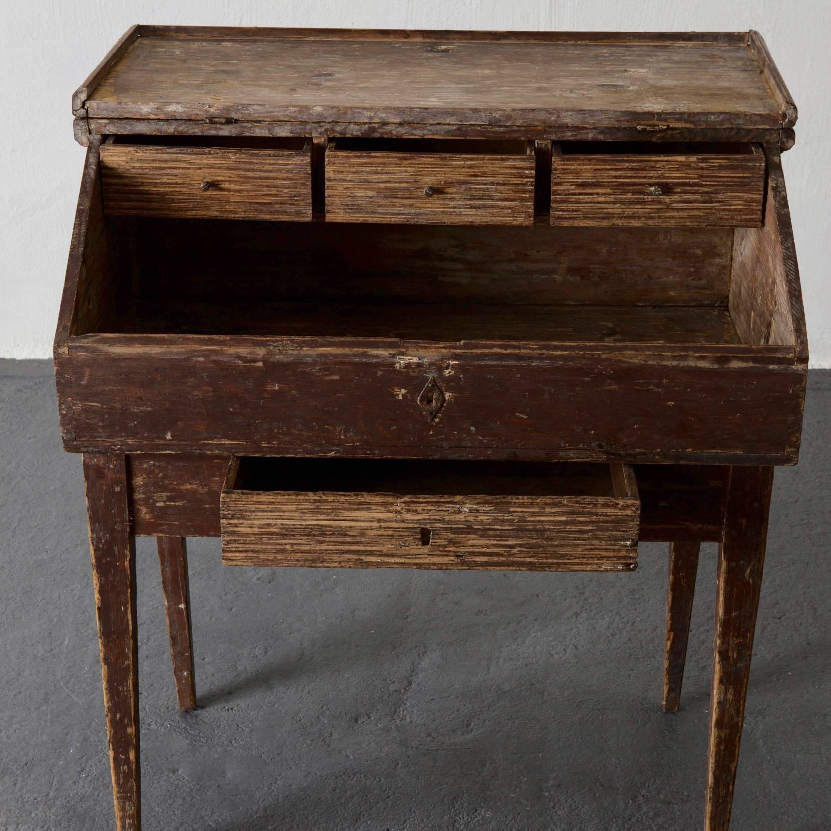 Swedish Gustavian Writing Chest For Sale 3
