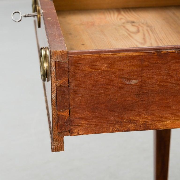 Swedish Gustavian Writing Desk, Late 18th Century, Late 1700s For Sale 8