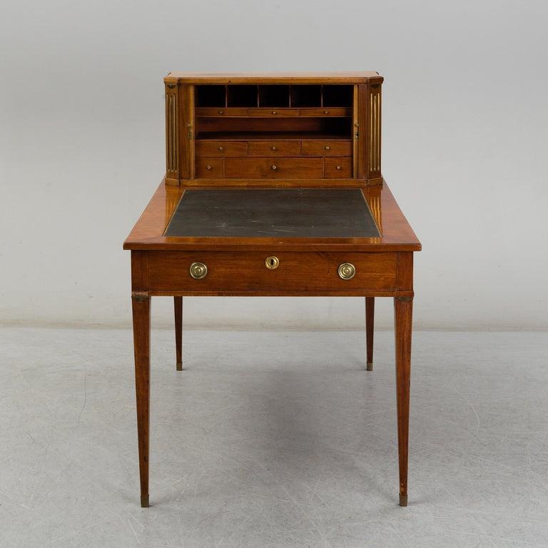 Swedish Gustavian Writing Desk, Late 18th Century, Late 1700s For Sale 2