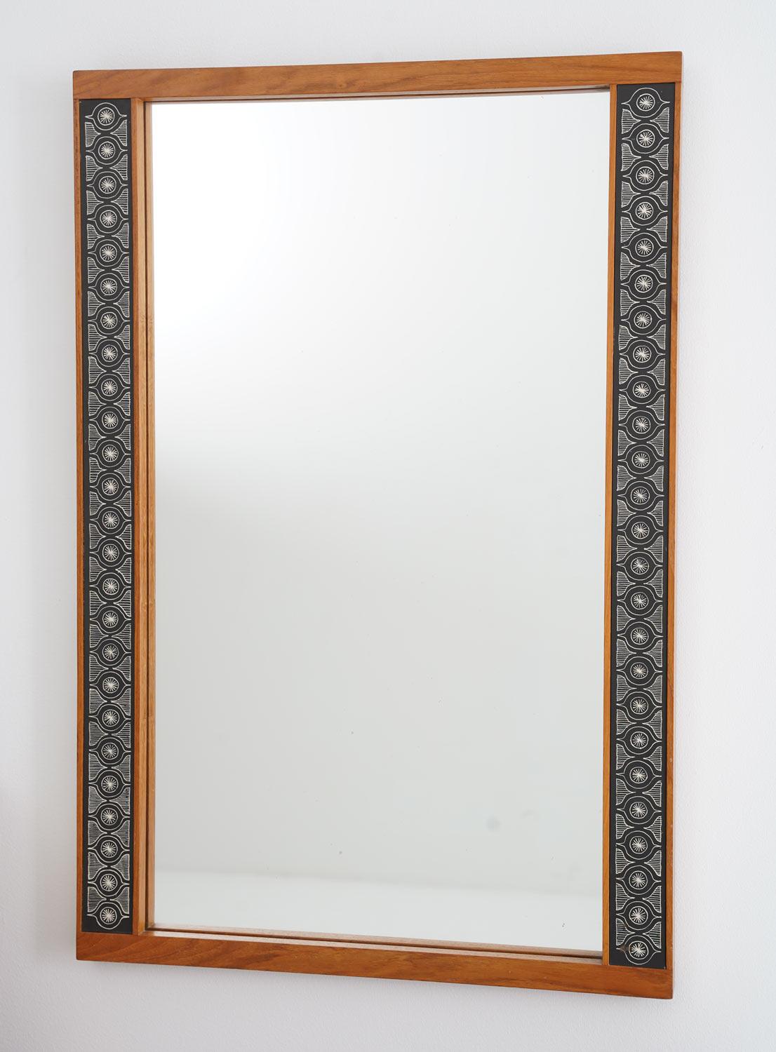 mirror with shelf hallway