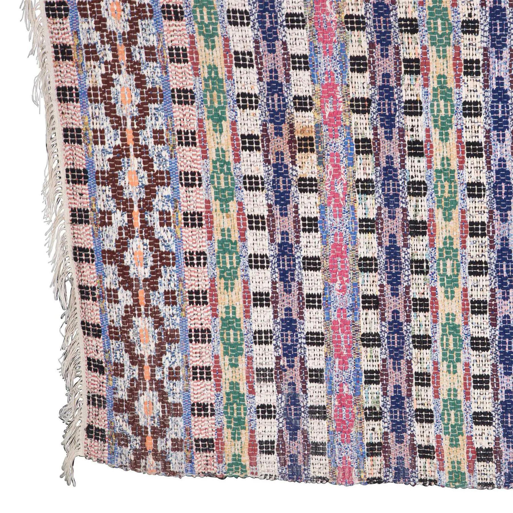 Hand-Woven Swedish Handmade Rug