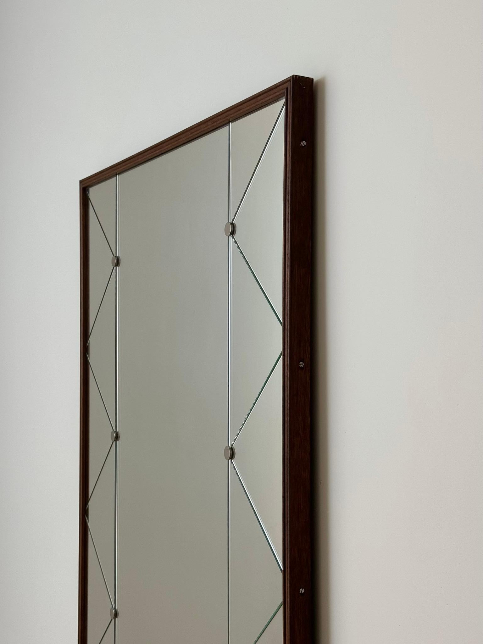 Miroir arlequin suédois C.I.C., années 1960 Bon état - En vente à Bristol, GB