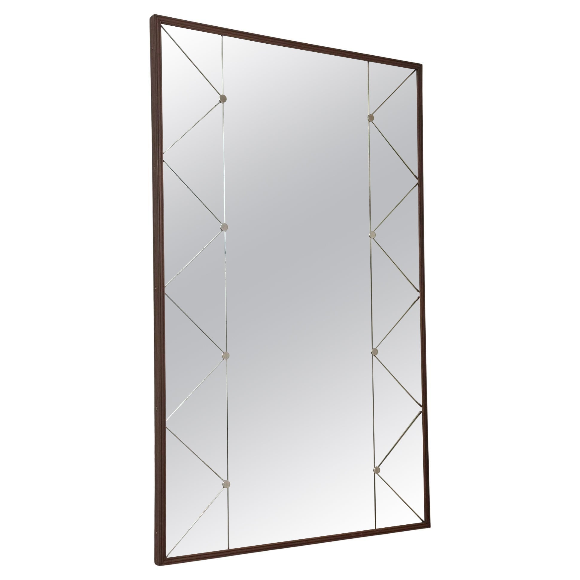 Miroir arlequin suédois C.I.C., années 1960 en vente