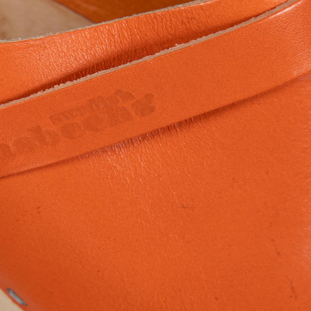 Chaussures à talons Hasbeens suédoises orange taille IT 37 Pour femmes en vente