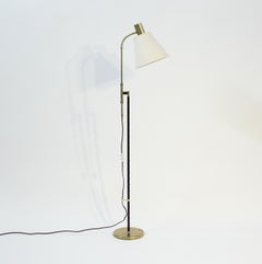 Swedish height adjustable floor lamp by MAE (Möller Armatur Eskilstuna), 1960s