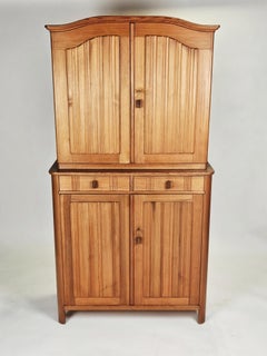 Swedish high pine cabinet 'Carolus' by Carl Malmsten, 1950s