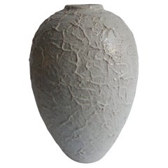 Vase de sol en céramique texturée Swedish Höganäs by Jonh Andersson