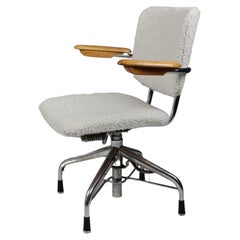 Retro Swedish Industrial Office Chair