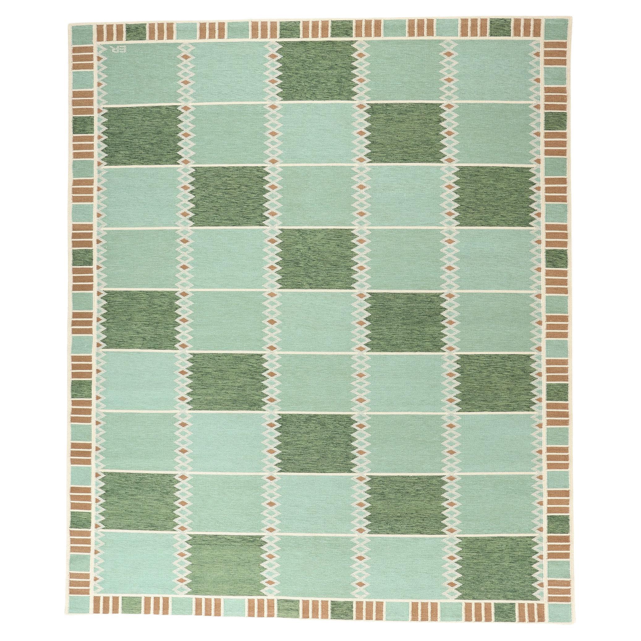 Tapis Kilim d'inspiration suédoise, le design moderne scandinave rencontre le design biophilique