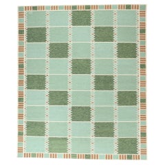Alfombra Kilim de inspiración sueca, la modernidad escandinava se une al diseño biofílico