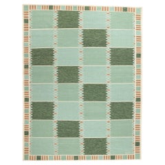 Alfombra Kilim de inspiración sueca, la modernidad escandinava se une al diseño biofílico