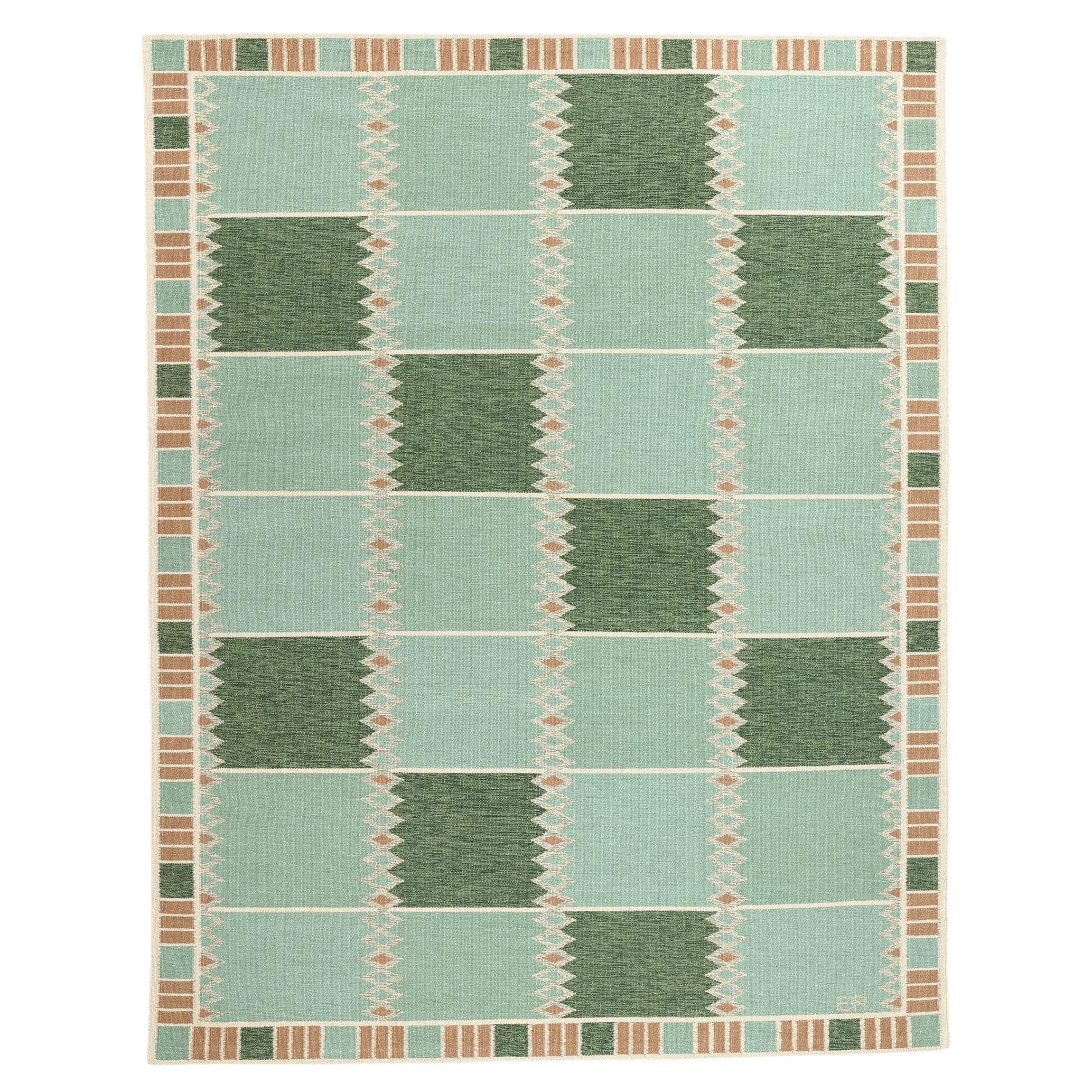 Tapis Kilim d'inspiration suédoise, le design moderne scandinave rencontre le design biophilique