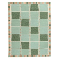 Alfombra Kilim de inspiración sueca, la modernidad escandinava se une al diseño biofílico