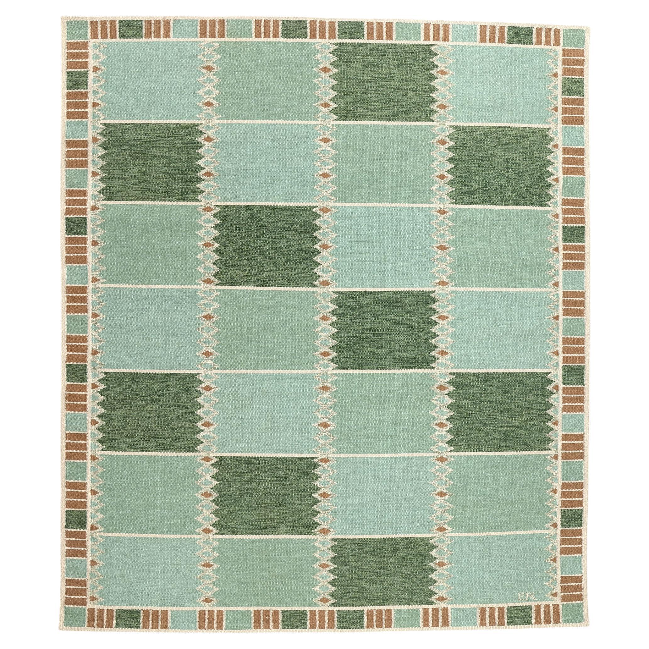 Tapis Kilim d'inspiration suédoise, le design moderne scandinave rencontre le design biophilique