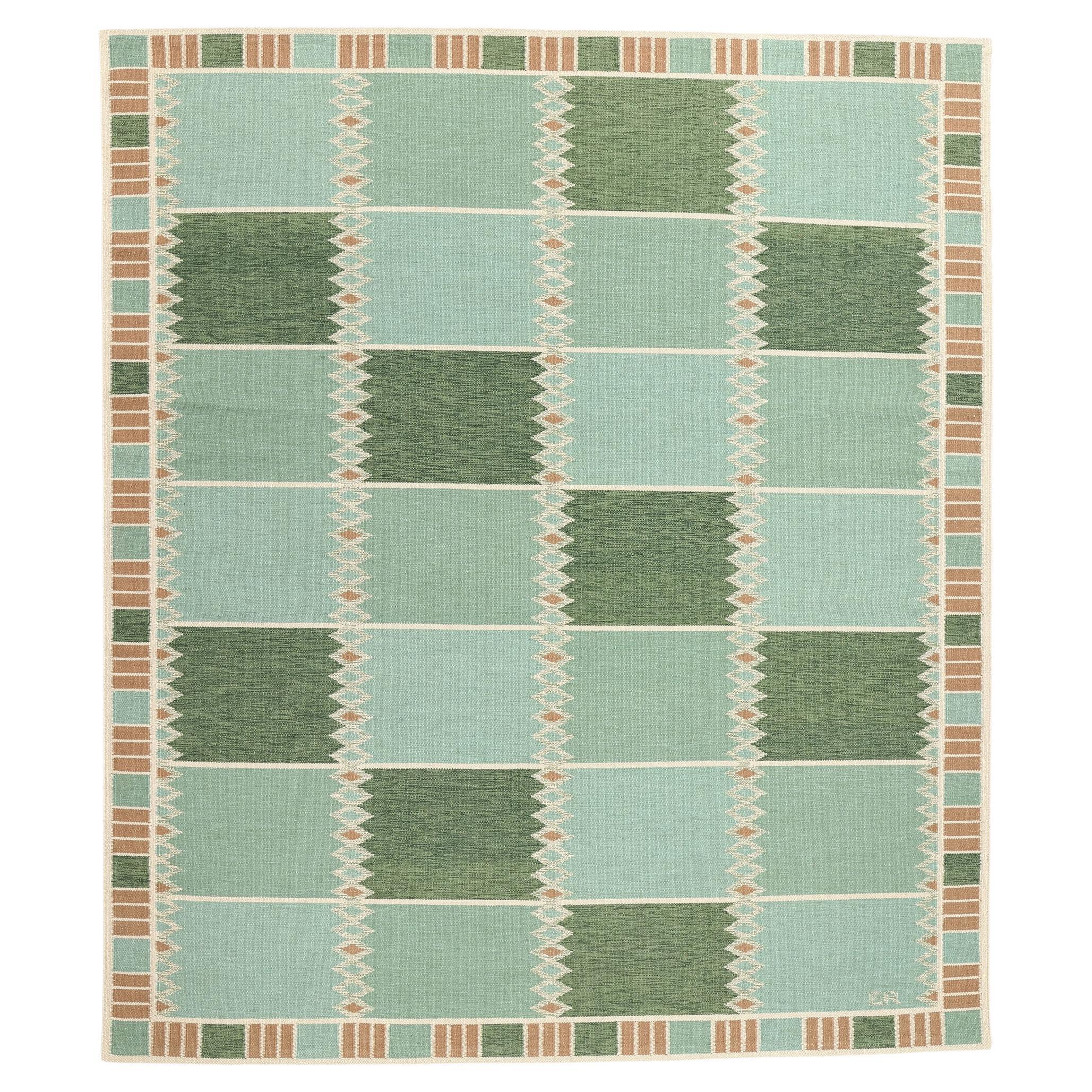 Tapis Kilim d'inspiration suédoise, le design moderne scandinave rencontre le design biophilique en vente