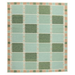 Alfombra Kilim de inspiración sueca, la modernidad escandinava se une al diseño biofílico