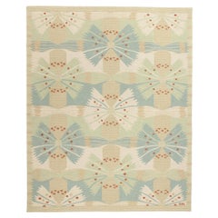 Tapis Kilim d'inspiration suédoise, le design moderne scandinave rencontre le design biophilique