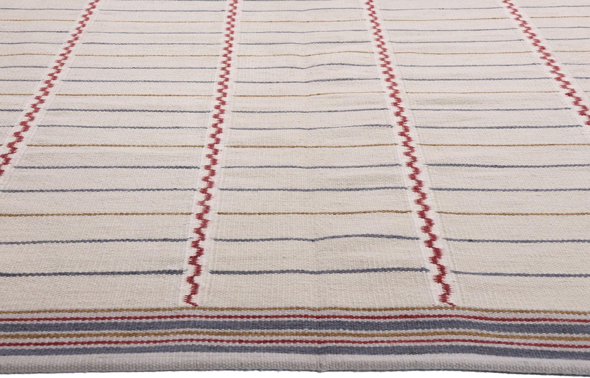 Rug & Kilim di ispirazione svedese, la modernità scandinava incontra il minimalismo cubista In condizioni Nuovo in vendita a Dallas, TX