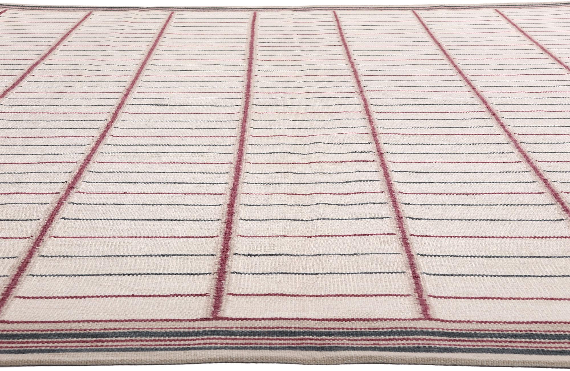 Indiano Rug & Kilim di ispirazione svedese, la modernità scandinava incontra il minimalismo cubista in vendita