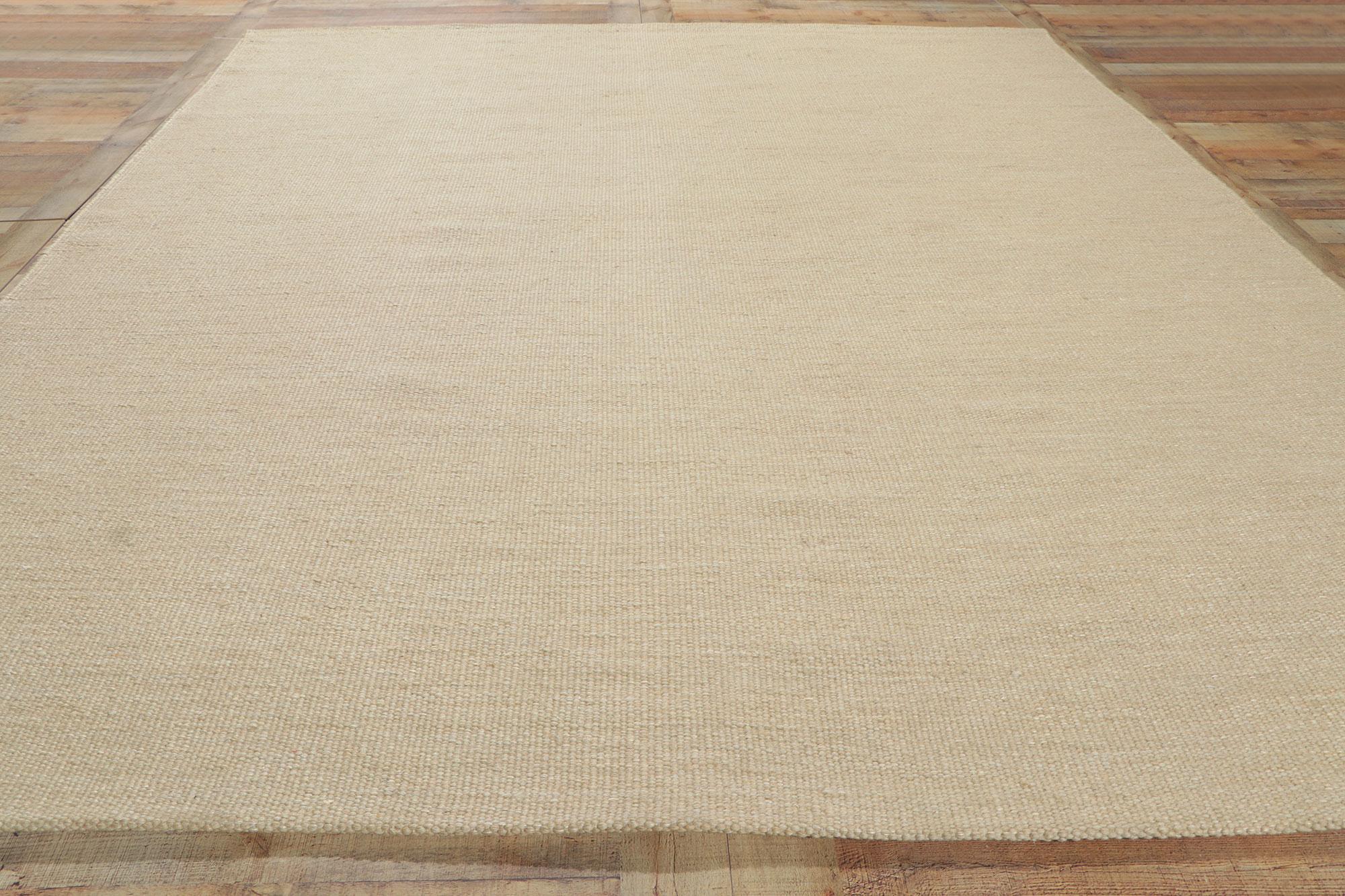 Hand-Woven New Scandinavian Swedish Inspired Röllakan, 08'01 x 09'11 For Sale