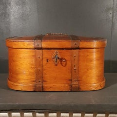 Swedish Iron Bound Bentwood Box