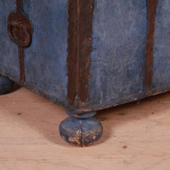 Swedish Iron Bound Blanket Box
