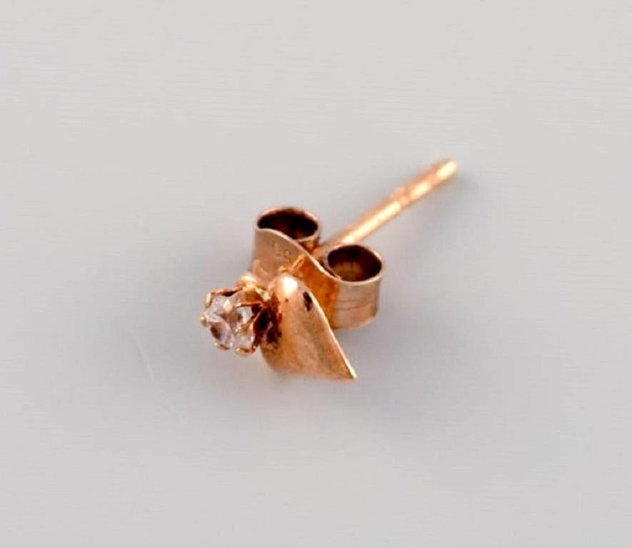 gold studs for ears