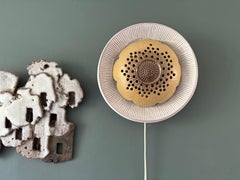 Applique murale suédoise JIE Gantofta en céramique, années 1960