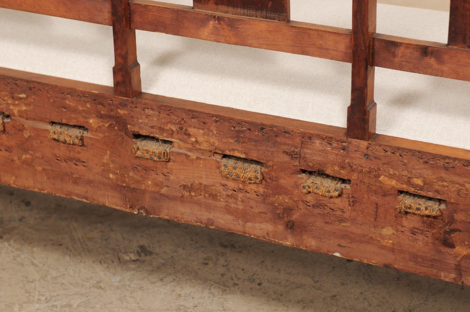 Swedish Karl Johan Style Sofa Bench from the Mid-19th Century 2