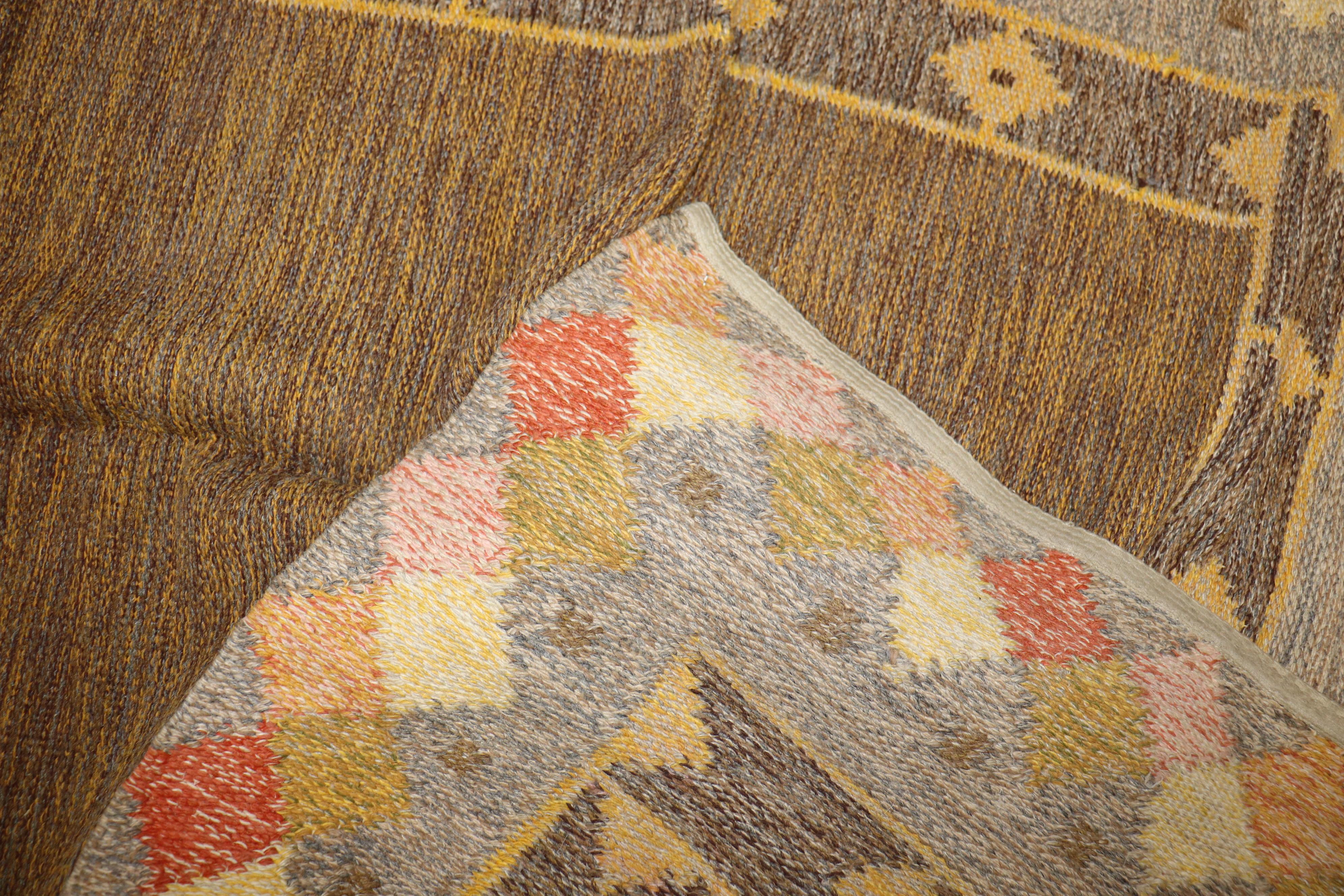 Swedish Kilim In Good Condition For Sale In New York, NY