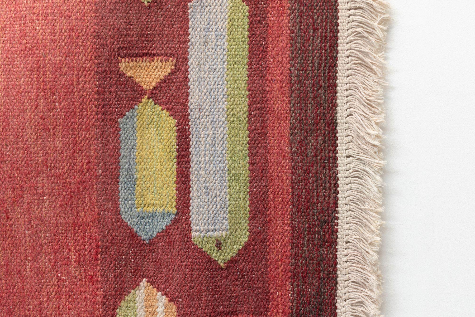 Schwedischer Kelim (Wolle) im Angebot