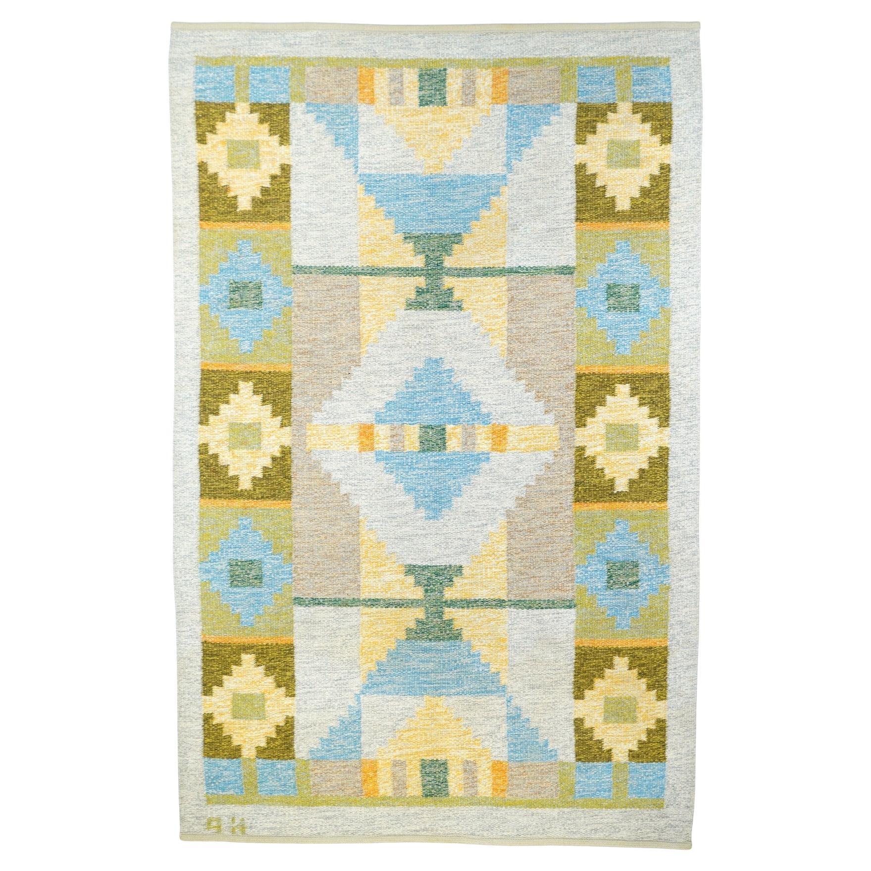 Swedish Kilim Rug 4'3'' x 6'7''