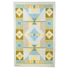 Swedish Kilim Rug 4'3'' x 6'7''