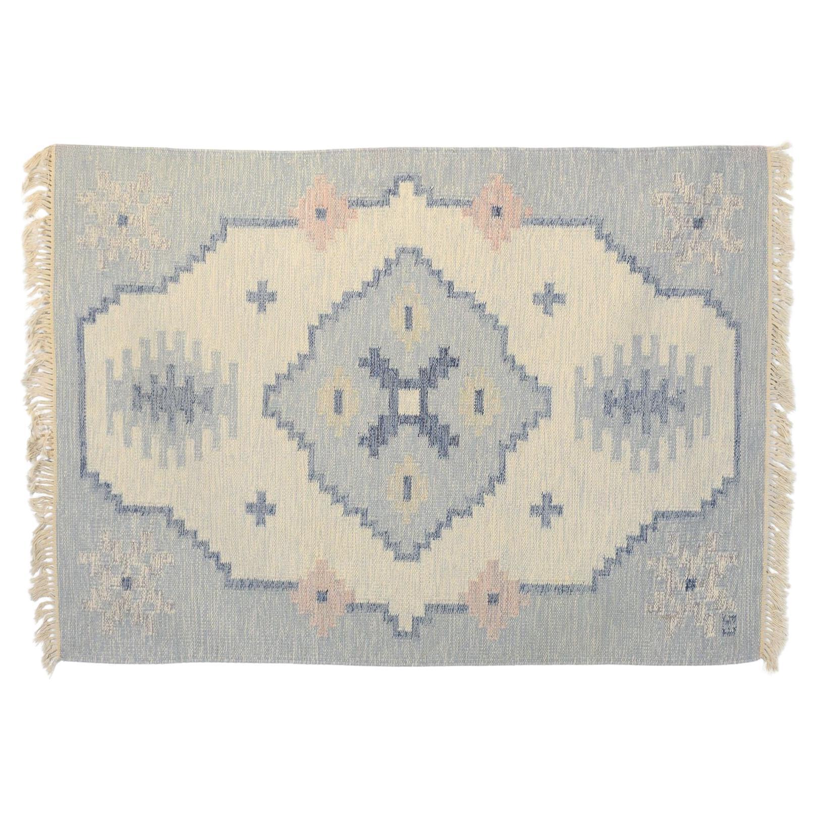 Kilim svedese firmato E.S