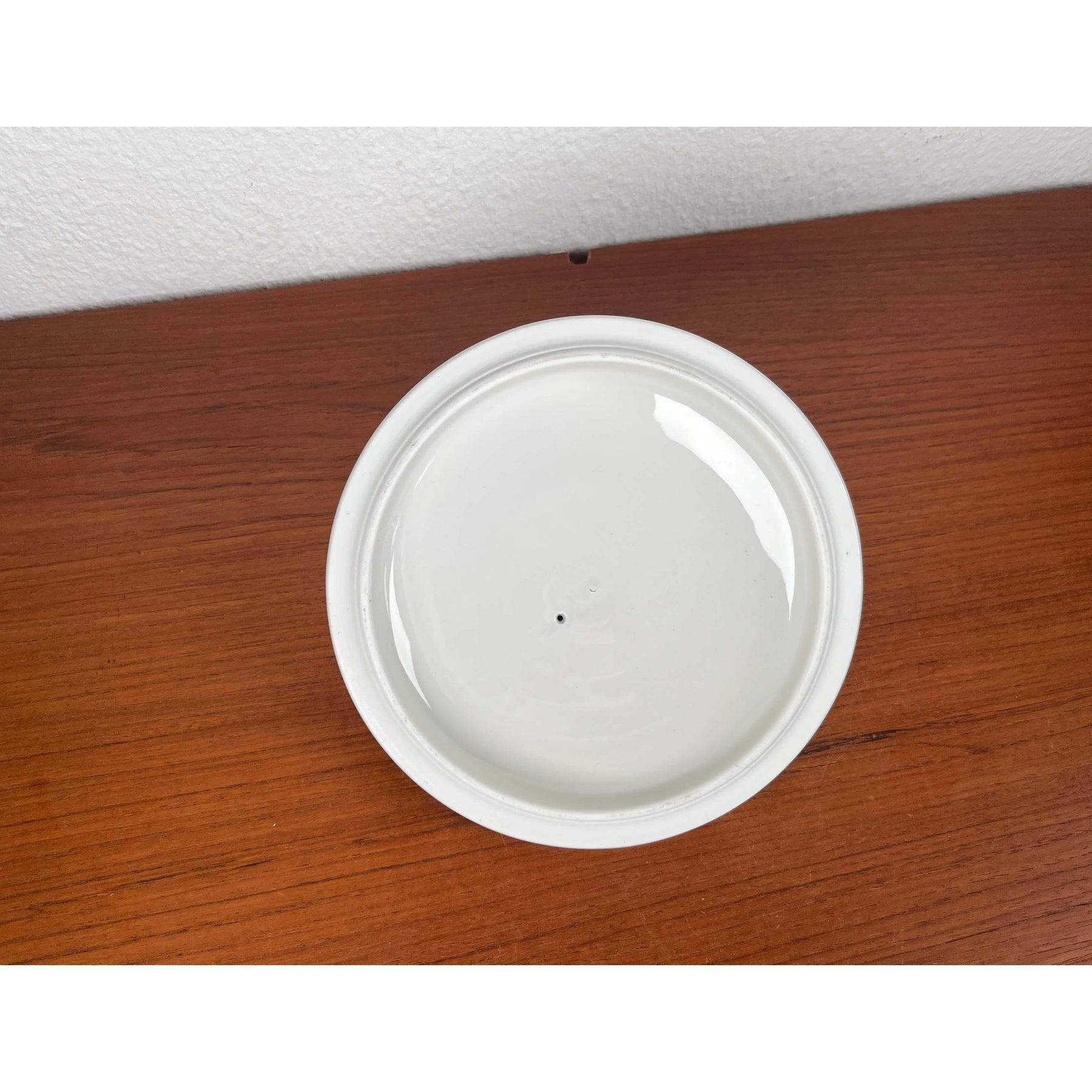 20th Century Swedish Koka Blue, Blau, Bla Series Lid by Hertha Bengtson for Rörstrand, 1950s For Sale
