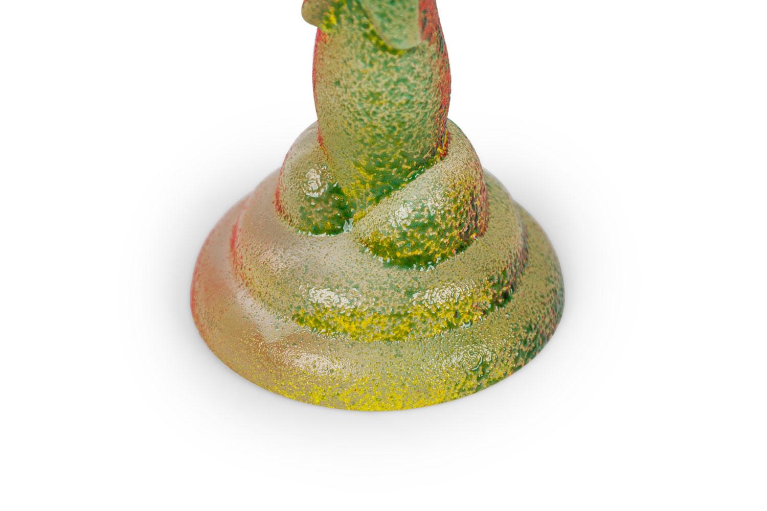 Verre à champagne suédois Kosta Boda jaune en vente 2