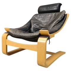 Swedish Kroken Armchair by Ake Fribyter for Nelo Möbel, 1970s